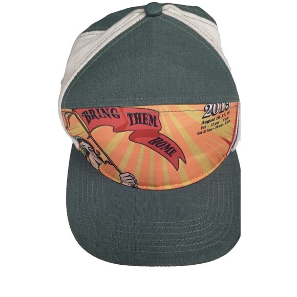 Mediums Collective Hempfest Green Cap Hat Bring Them Home Clean Adjustable Back - Picture 2 of 9
